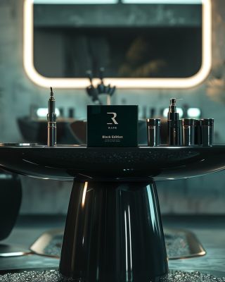 Nenechte si ujít příležitost posunout váš salon na vyšší úroveň. Objevte černý trhaný kadeřnický alobal "Black Edition Pop...