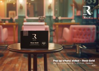 Objevte náš trhaný kadeřnický alobal v barvě Rose Gold. Tento produkt není jen další položkou ve vašem kadeřnickém...
